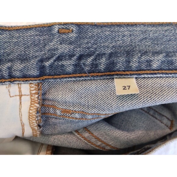 Citizens of Humanity Danielle Cut Off Denim Shorts 27 Light Wash Distressed High - Picture 8 of 10